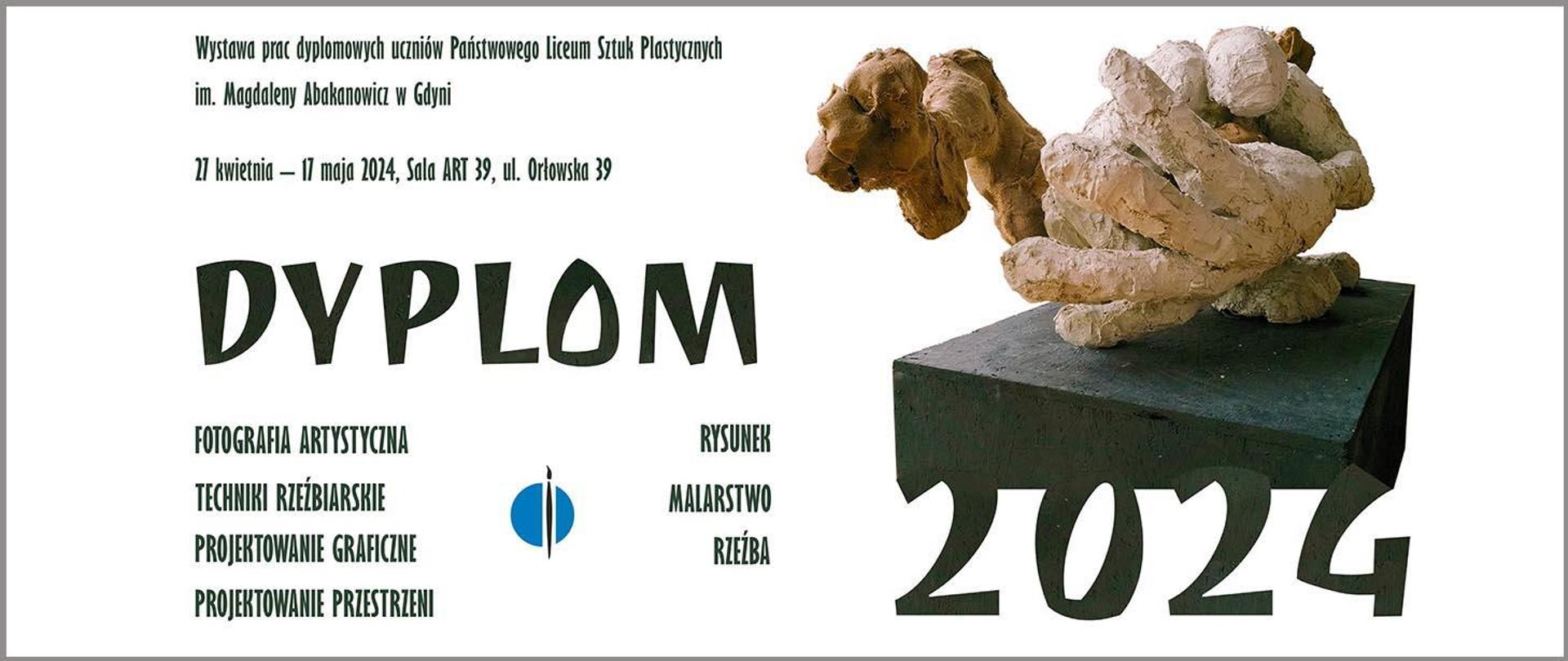 Wystawa prac dyplomowych 2024 uczniów PLSP w Gdyni