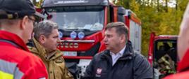 Udział w ćwiczeniach strażaków z KP PSP w Pińczowie.