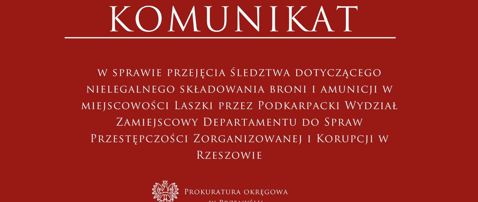 przejęcie śledztwa