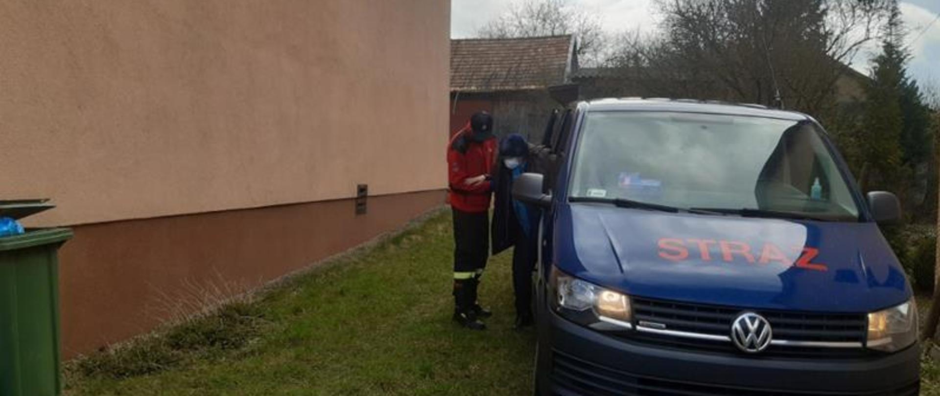 Szczepimy się – staszowscy strażacy wspomagają akcję