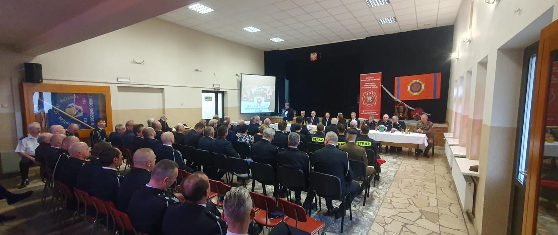 Walne zebranie sprawozdawcze jednostek OSP powiatu limanowskiego za rok 2023.