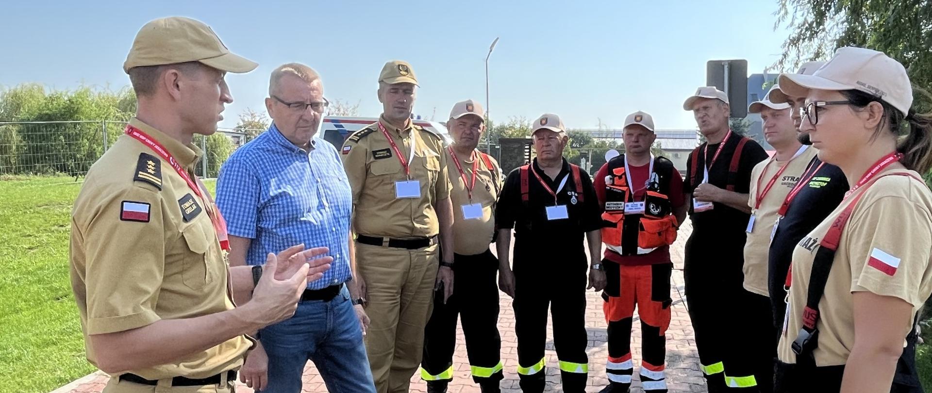 Zastępca wielkopolskiego komendanta wojewódzkiego PSP z wizytą wśród najmłodszych adeptów pożarnictwa 