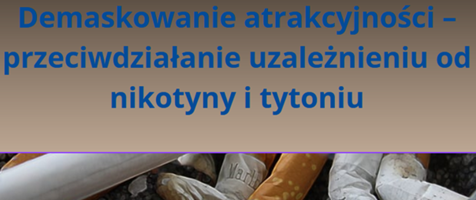 31 maja obchodzimy Światowy Dzień Bez Tytoniu