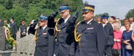 Uroczystość związana z 25 rocznicą tragicznej śmierci strażaków OSP Żabiny