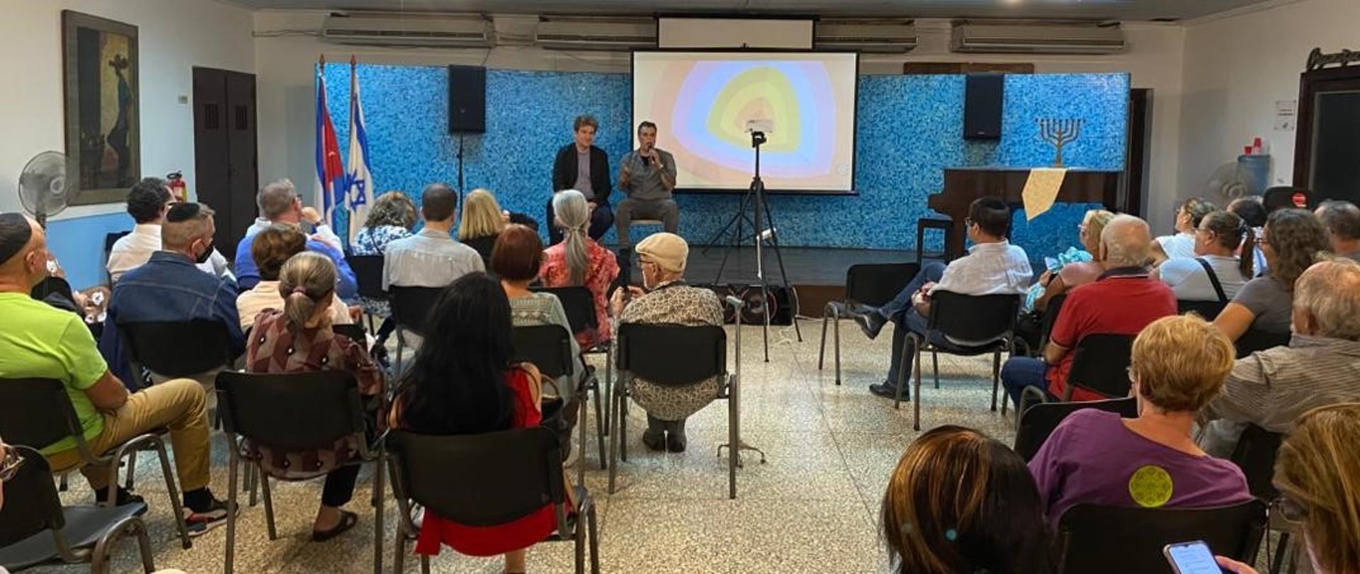 Pokaz w Patronacie Wspólnoty Żydowskiej w Hawanie