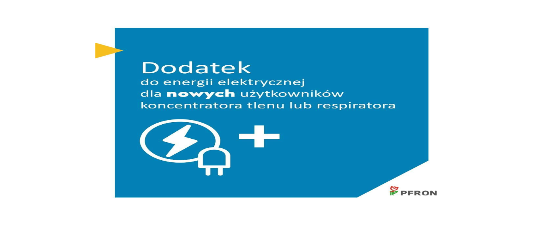 napis: dodatek do energii elektrycznej