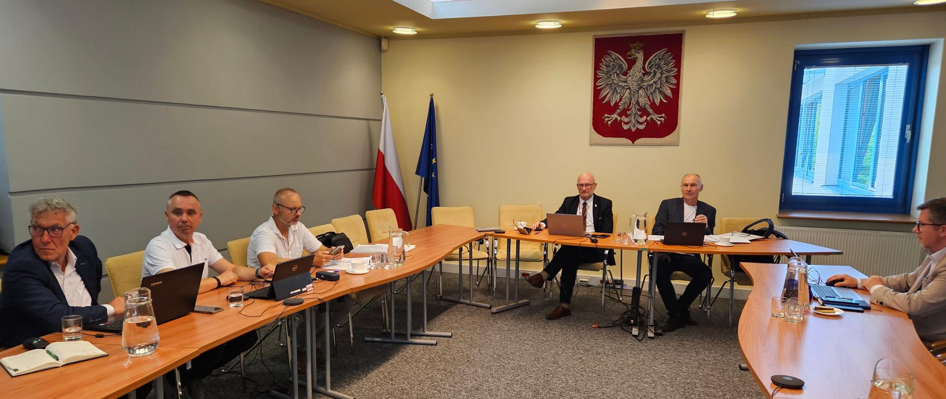 zdjęcie z posiedzenia zespołu