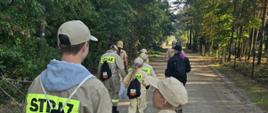 II Pieszy Powiatowy Rajd Młodzieżowych Drużyn Pożarniczych nad Zalewem Murowaniec