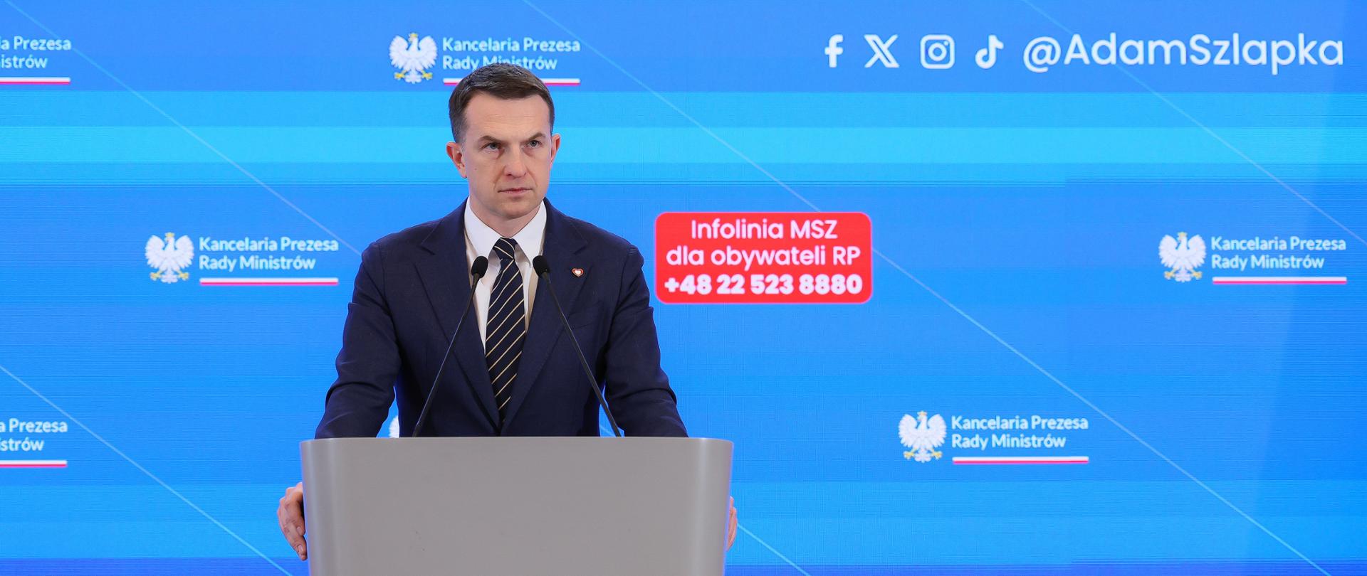 Konferencja Rzecznika Rządu po Radzie Ministrów