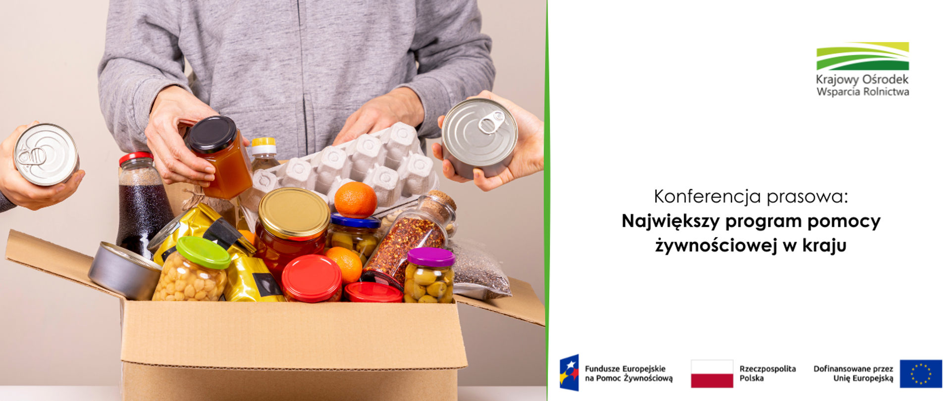 Miliony ton wsparcia na talerzach Polaków. KOWR koordynuje największy program w historii
