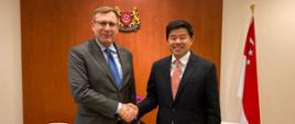 Wizyta Sekretarza Stanu w Ministerstwie Aktywów Państwowych Macieja Małeckiego w Singapurze