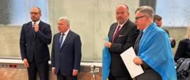 Udział Ambasadora Krzysztofa Olendzkiego w uroczystościach upamiętniających 2. rocznicę pełnoskalowej agresji rosyjskiej na Ukrainę