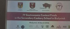 Finał IV edycji konkursu gastronomicznego w Białymstoku