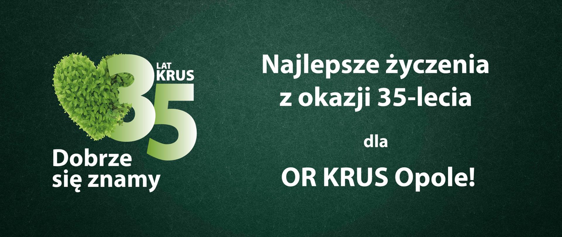 baner z życzeniami dla OR Opole