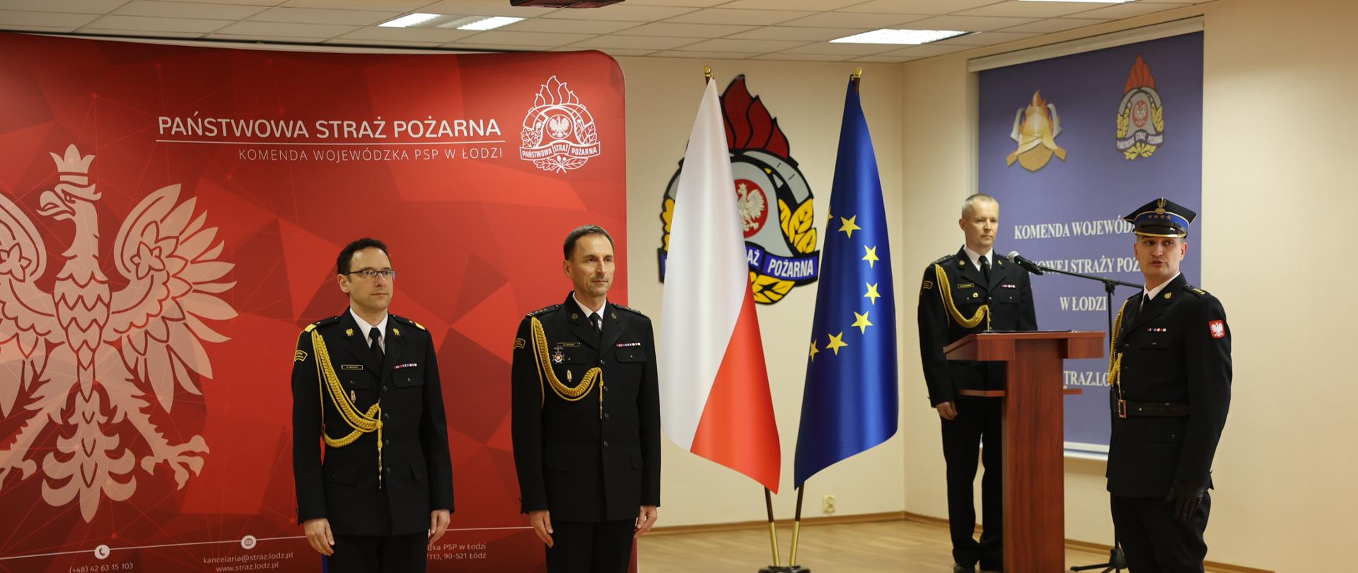 Nowo mianowany komendant wojewódzki PSP w Łodzi - Marcin Dulas