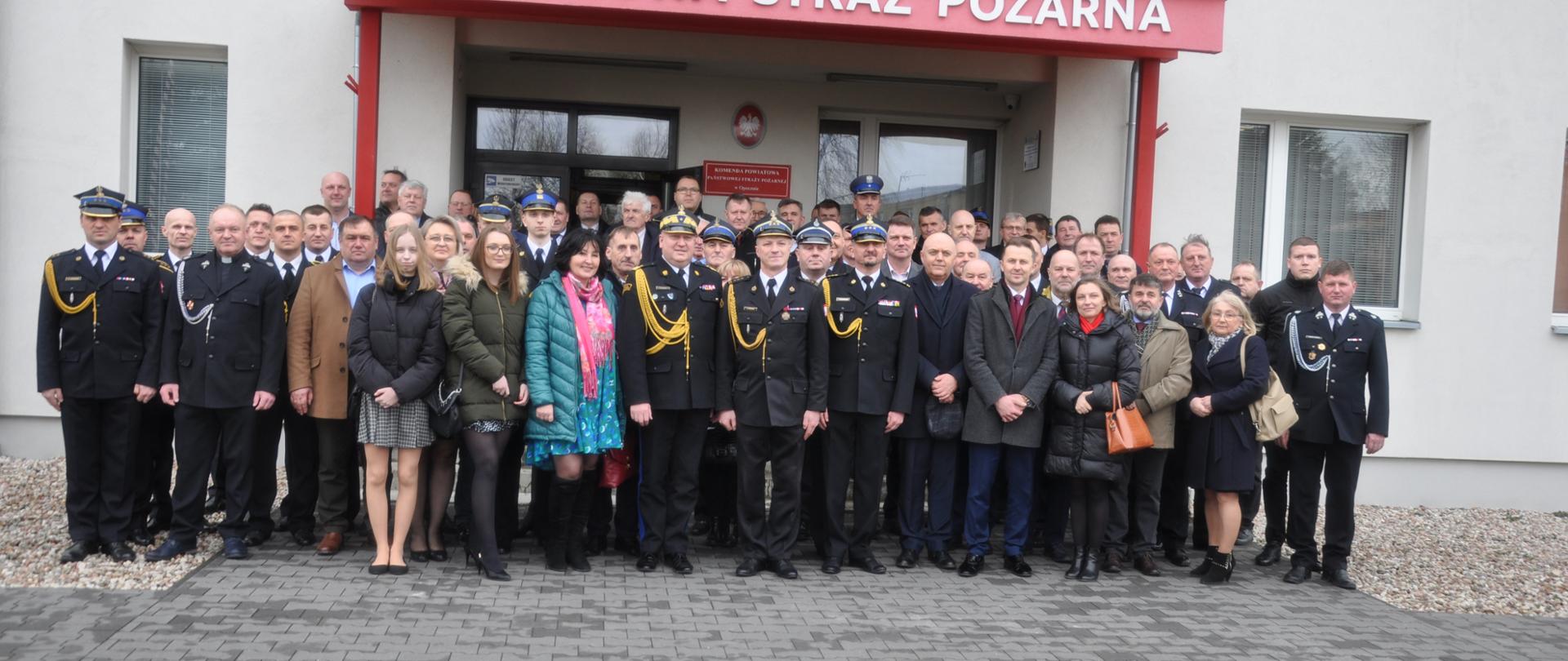 Pożegnanie st. bryg. Andrzeja Śpiewaka Komendanta Powiatowego PSP w Opocznie