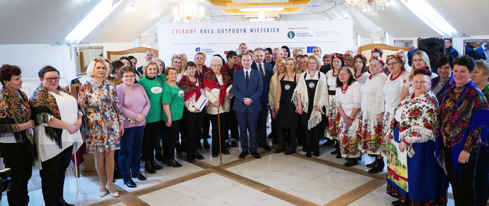 Inauguracja Projektu Cyfrowe Koła Gospodyń Wiejskich w powiecie łomżyńskim