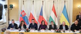 Spotkanie przewodniczących parlamentów państw Grupy Wyszehradzkiej i Ukrainy 