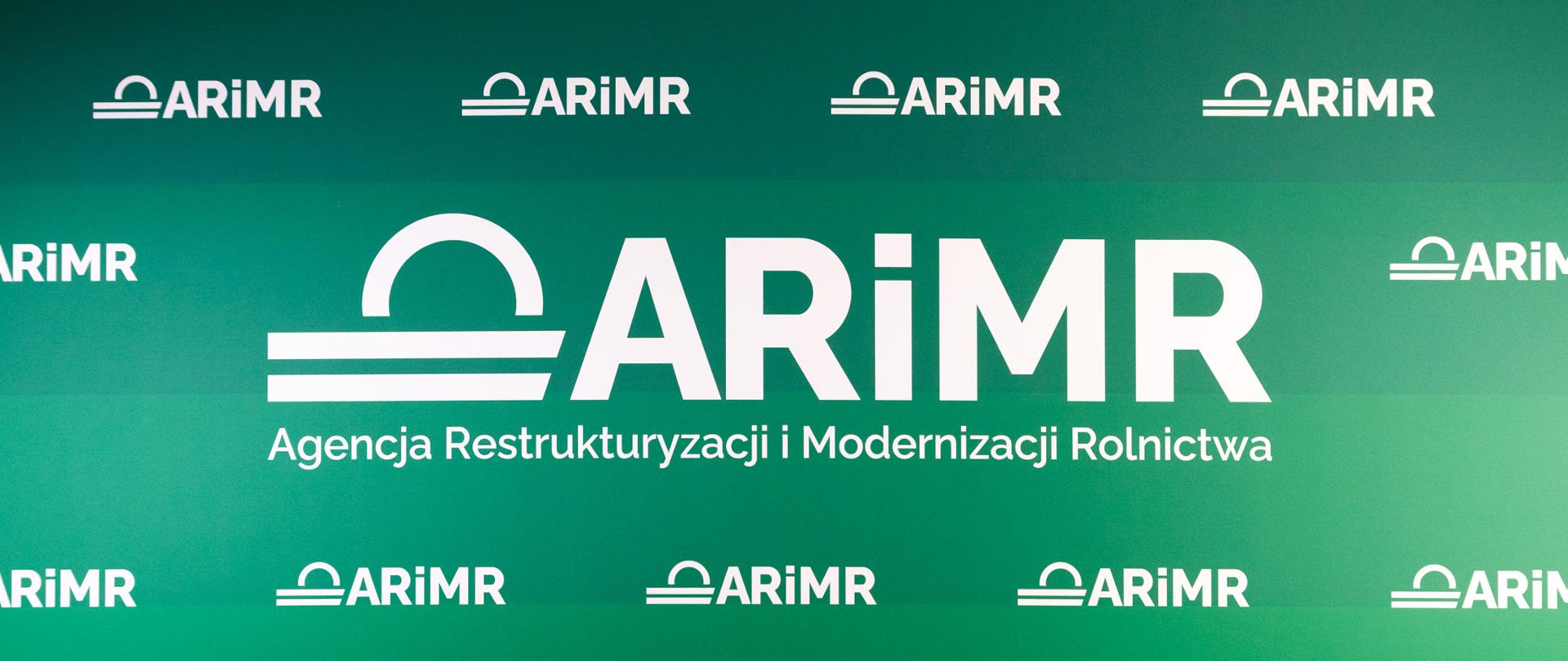 Logo ARiMR nowe ścianka