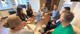 Spotkanie pracowników RZGW we Wrocławiu z przedstawicielami Spółki TAURON Ekoenergia.