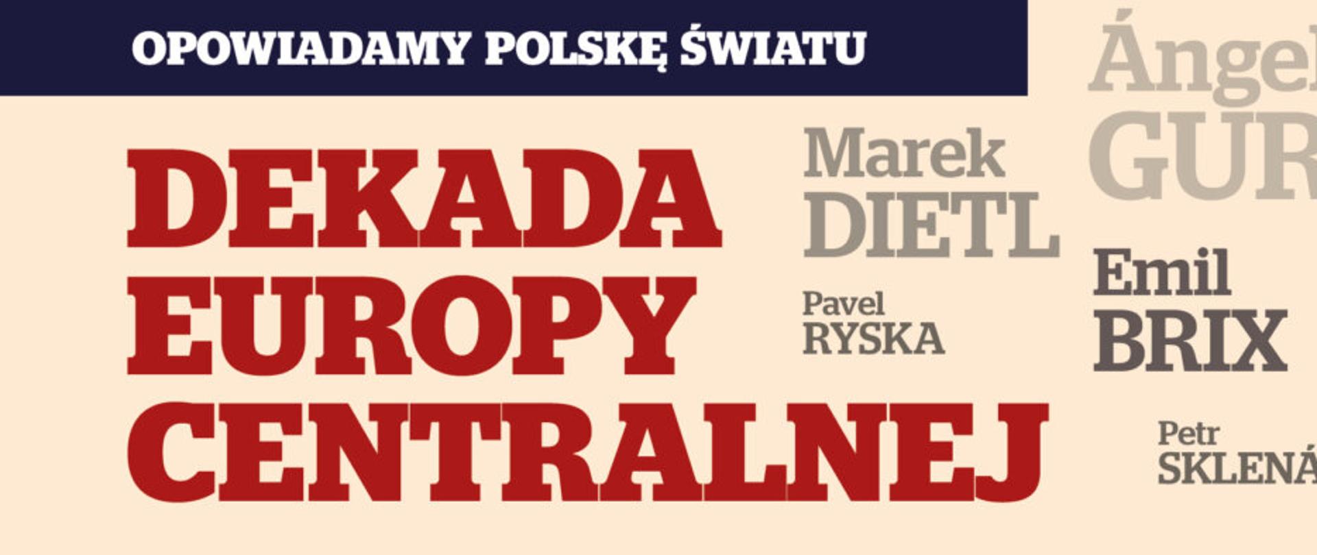 Opowiadamy Polskę światu : Marek Dietl