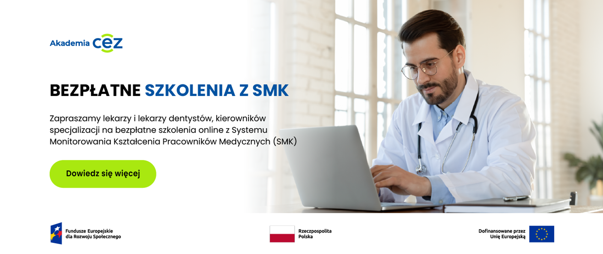 Bezpłatne szkolenia online dla lekarzy, lekarzy dentystów i kierowników specjalizacji