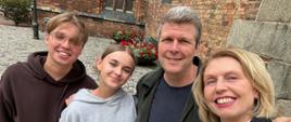 Kamila i Hubert podczas pobytu w Szwecji
