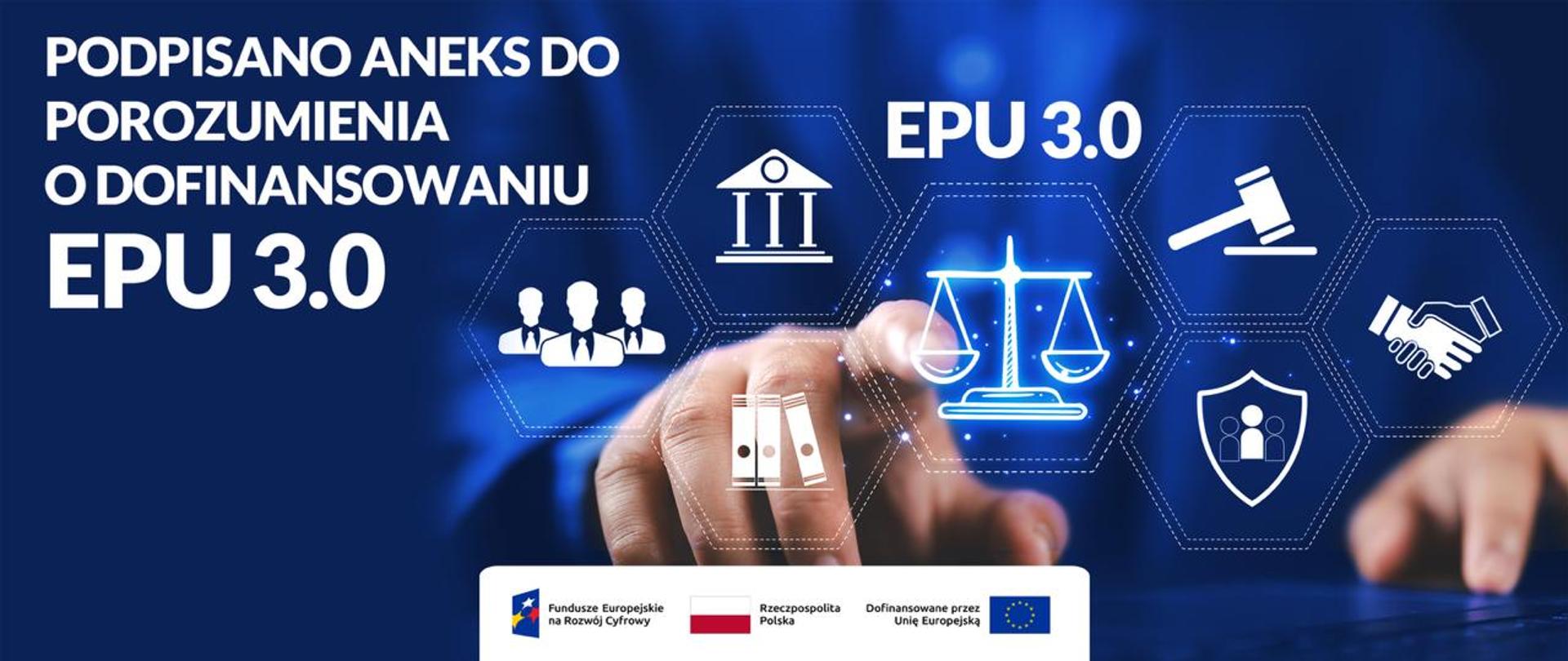 Podpisanie aneksu do porozumienia o dofinansowanie projektu Elektroniczne Postępowanie Upominawcze 3:0 w ramach programu Fundusze Europejskie na Rozwój Cyfrowy 2021–2027
