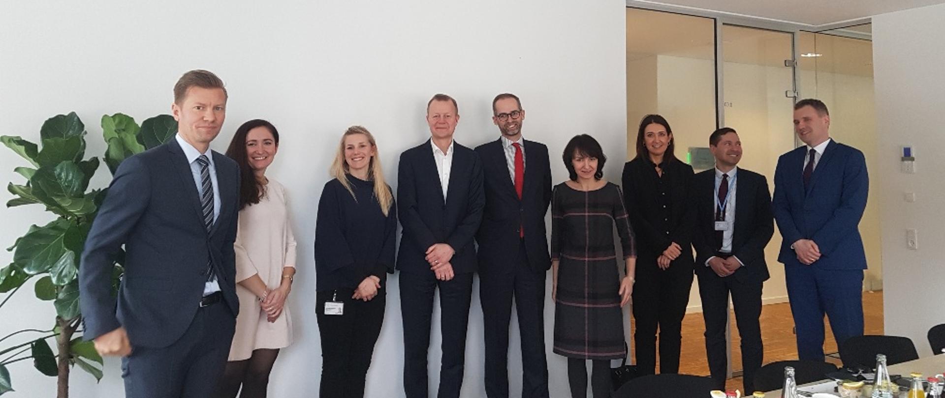 Wiceminister klimatu Adam Guibourgé- Czetwertyński na spotkaniu w Kopenhadze