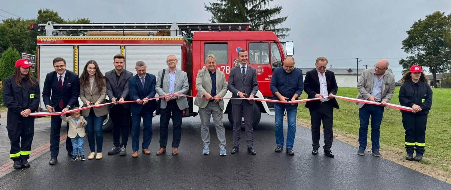 Nowa droga Koszelewy–Tuczki oddana do użytku. Inwestycja poprawi bezpieczeństwo mieszkańców
