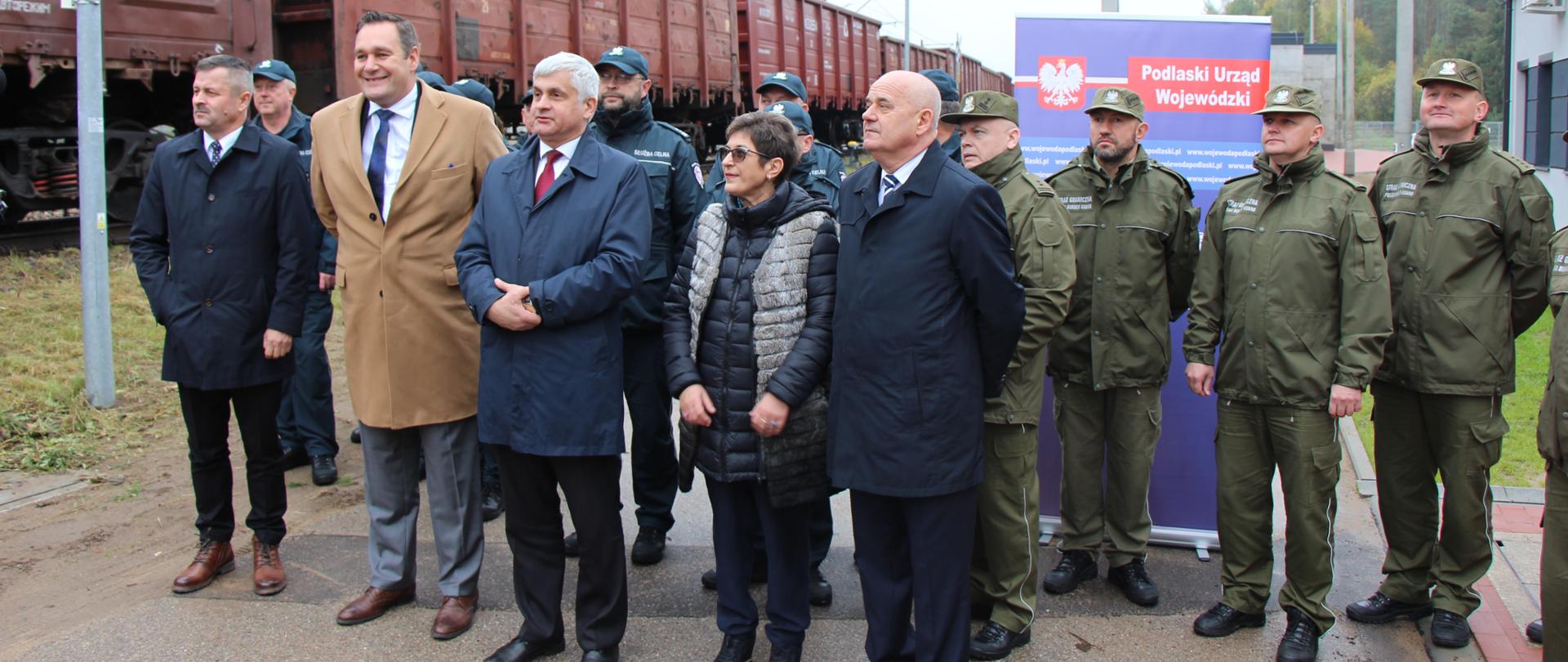 Wojewoda podlaski: Jeszcze w 2019 r. w Kuźnicy zacznie działać skaner do prześwietlania pociągów