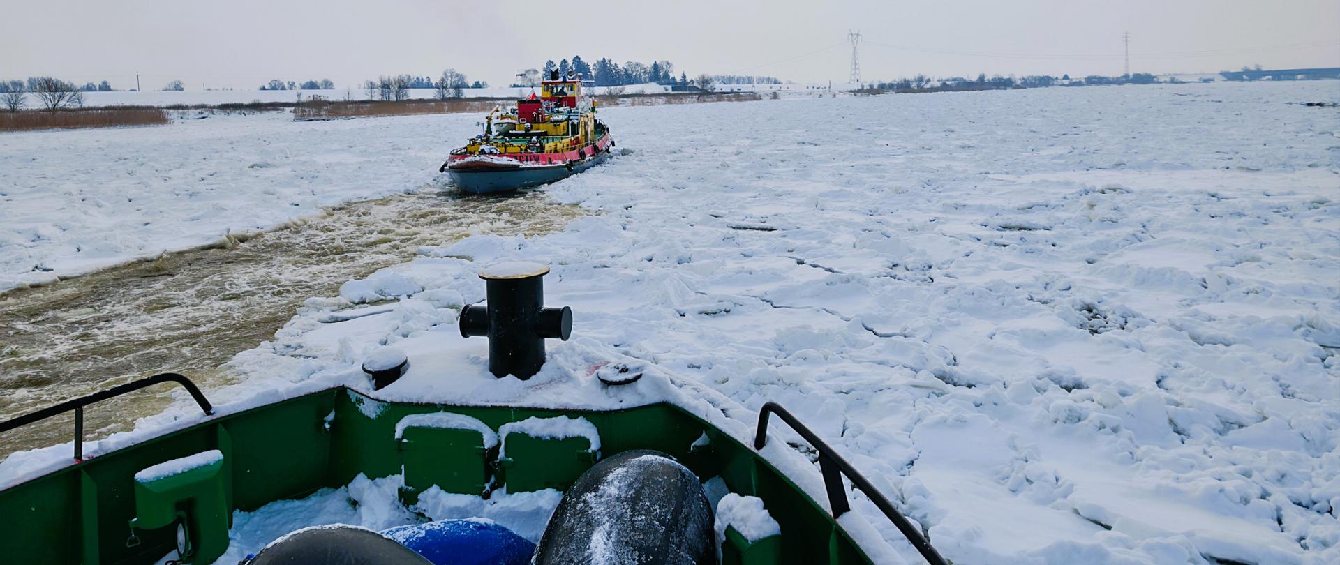 Lodołamacze ruszyły na Wisłę - 5.02.2026
