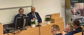 Wiceminister Edward Siarka na otwarciu Laboratorium Konwersji Biomasy