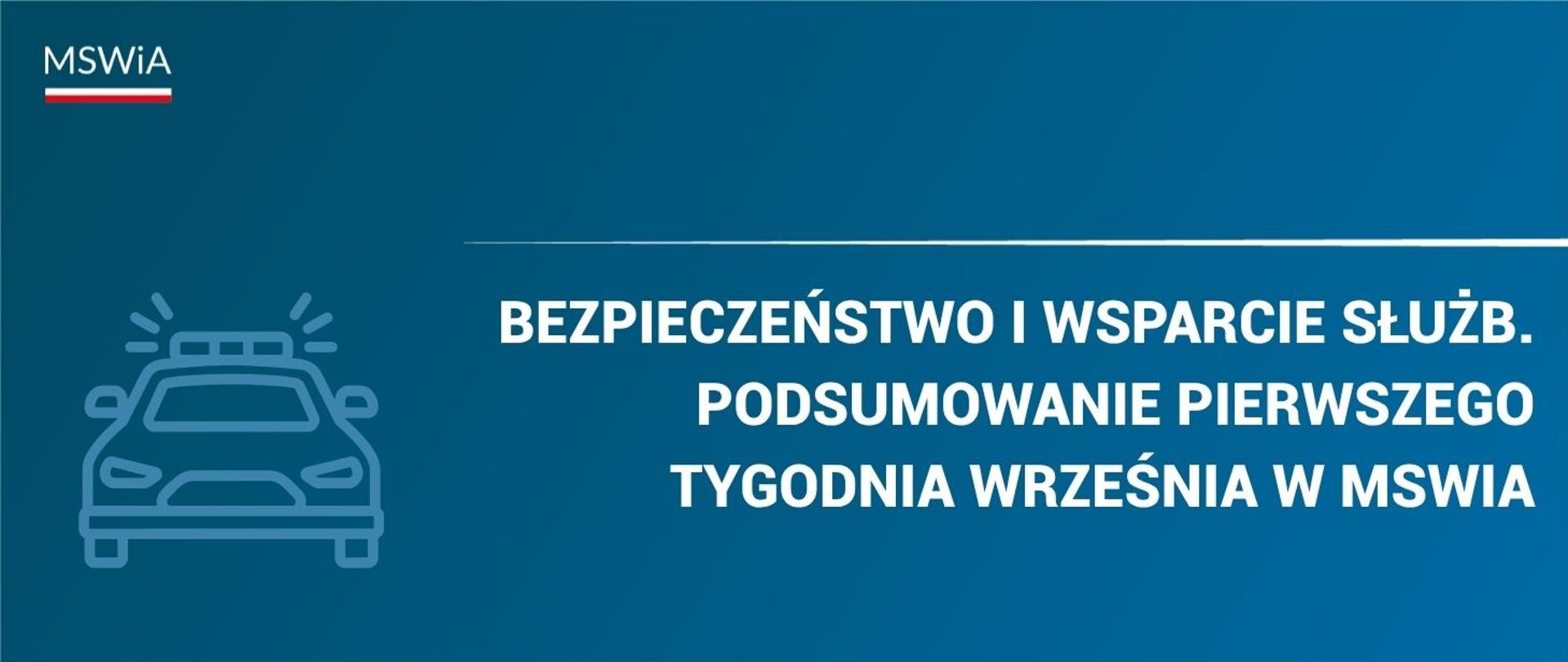 Podsumowanie pierwszego tygodnia września