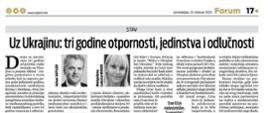 Vijesti_Autorski tekst otpravnice poslova Ambasade Republike Poljske u Podgorici Malgožate Lakote i ambasadora EU u Crnoj Gori Johana Satlera.. 
