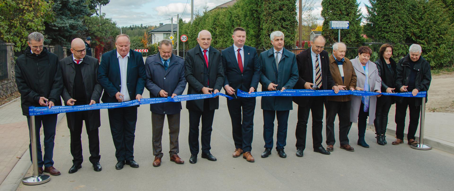 Przebudowana droga w Horodnianach oddana do użytku