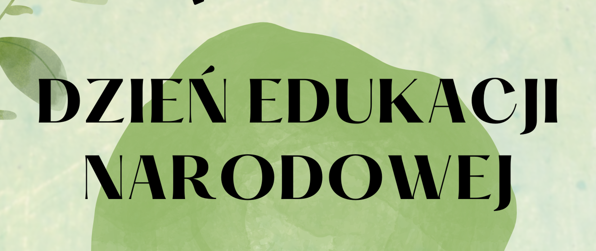 Plakat na jasno zielonym tle z informacją o koncercie na całej powierzchni w kolorze czarnym. 