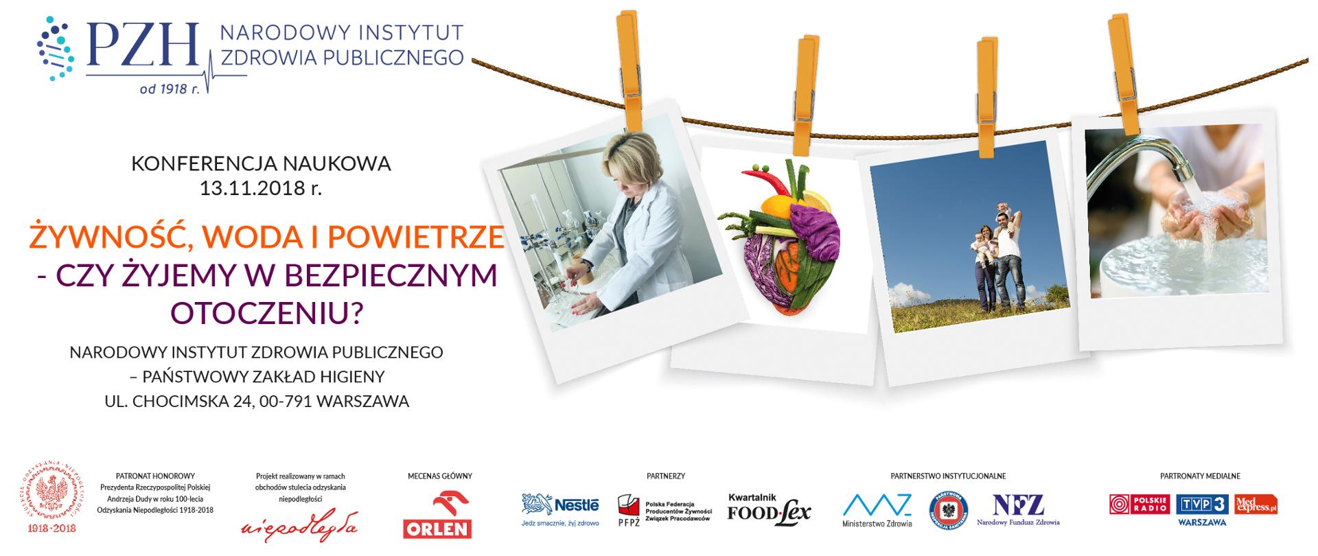 Konferencja naukowa pt. „Żywność, woda i powietrze – czy żyjemy w bezpiecznym otoczeniu?”