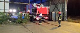 Pożar w hali odlewni nr 3