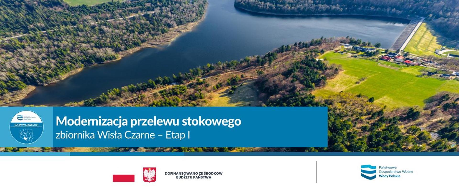 Wisła Czarne infografika modernizacja przelewu stokowego etap I