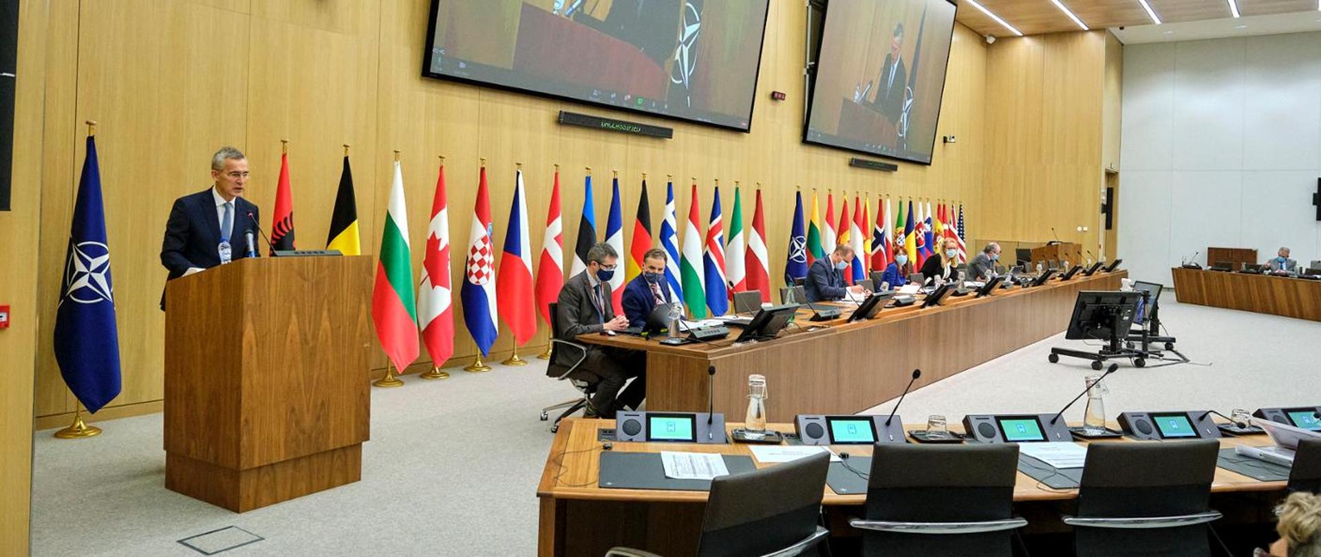 Secretary General spaaking at the seminar