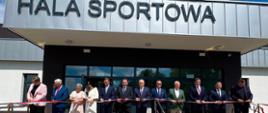 Uroczyste otwarcie hali sportowej w gminie Biskupiec 