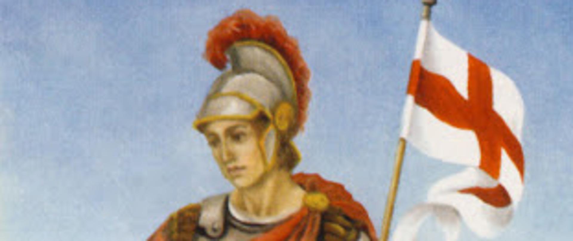 Zdjęcie przedstawia św. Floriana