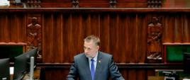 Minister Marcin Kierwiński w Sejmie