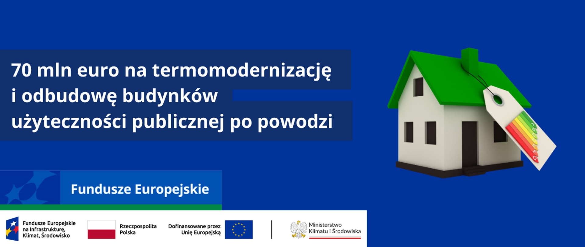 Budynek mieszkalny z etykietą energooszczędności