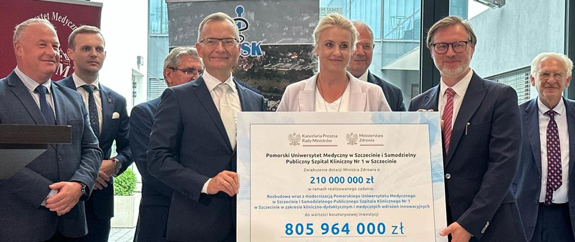 Minister zdrowia Katarzyna Sójka w Szczecinie