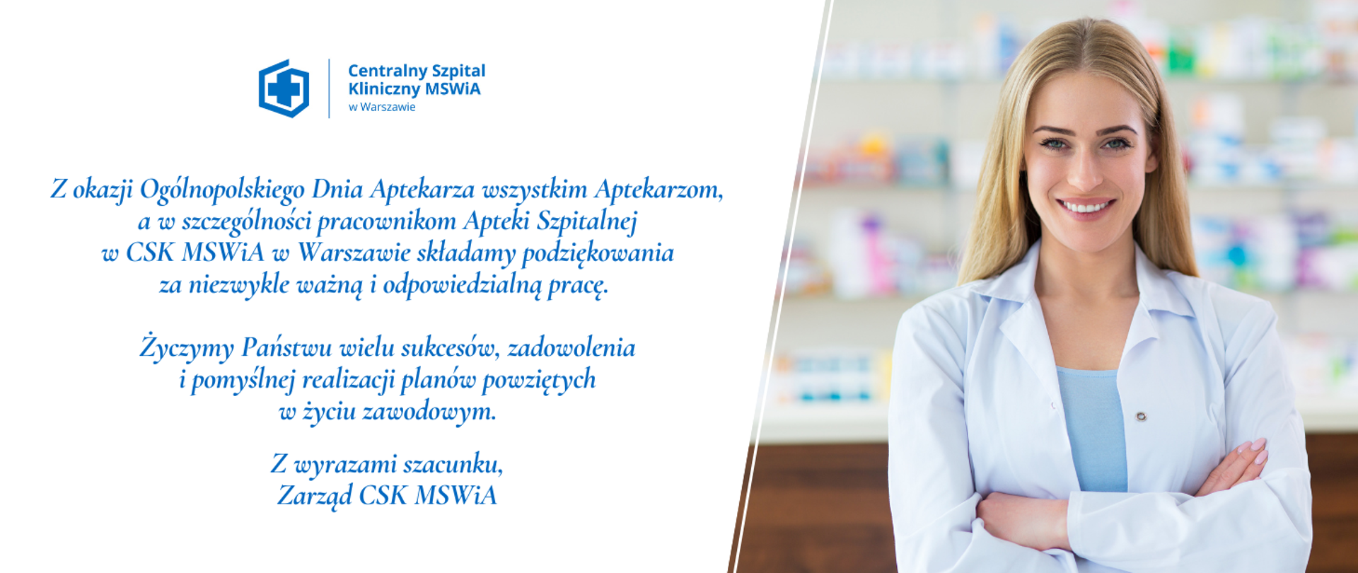 Z okazji Ogólnopolskiego Dnia Aptekarza