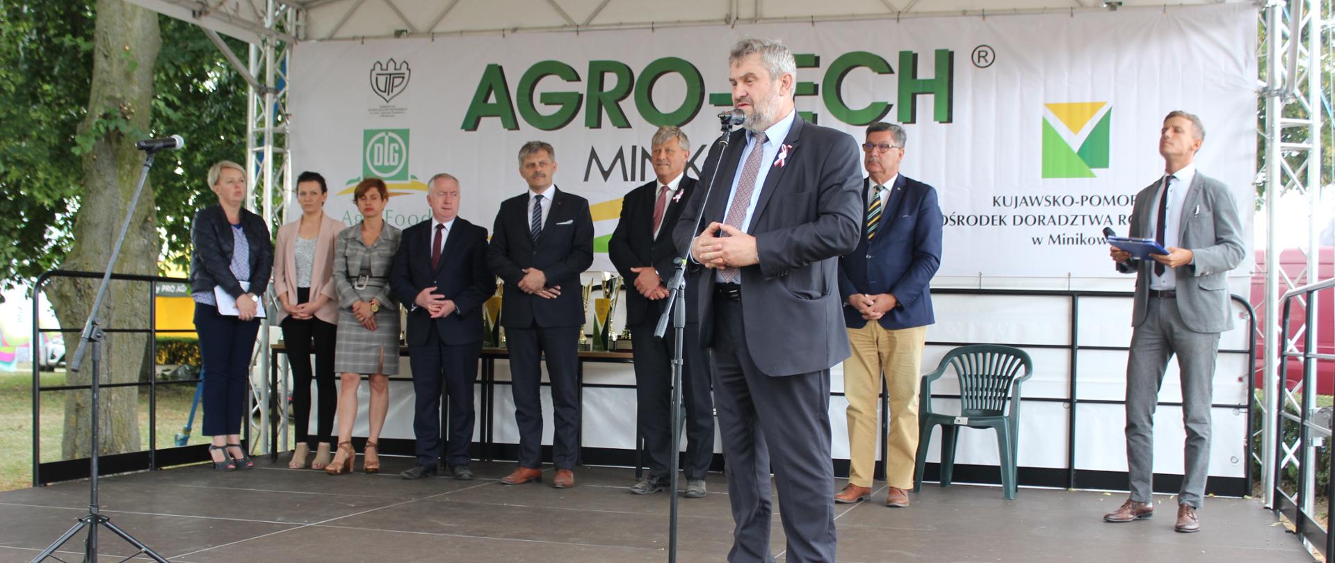 Wystąpienie ministra Ardanowskiego na tragach w Minikowie