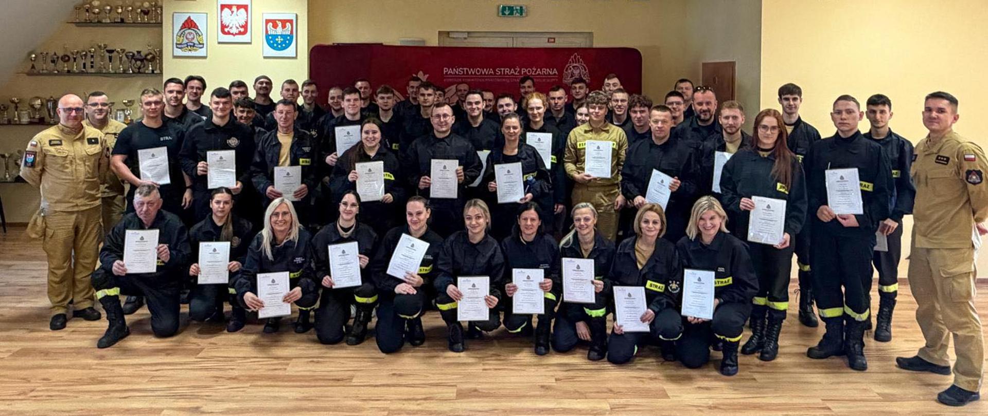 Zakończenie kursu podstawowego OSP