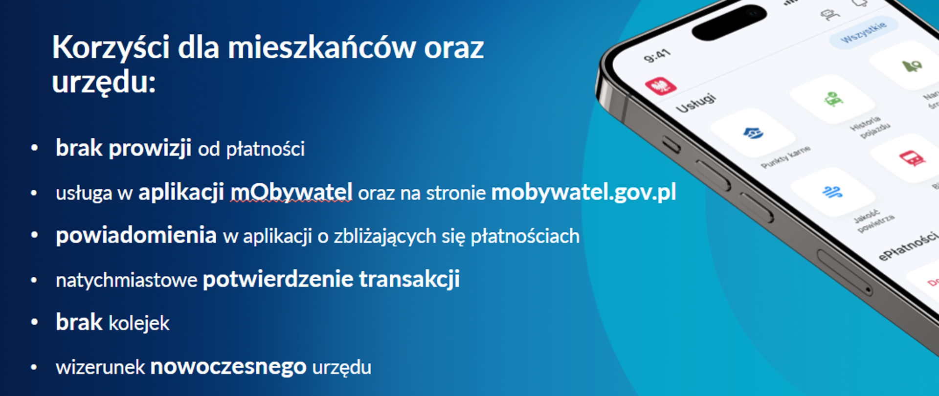 korzyści dla mieszkańców i urzędów